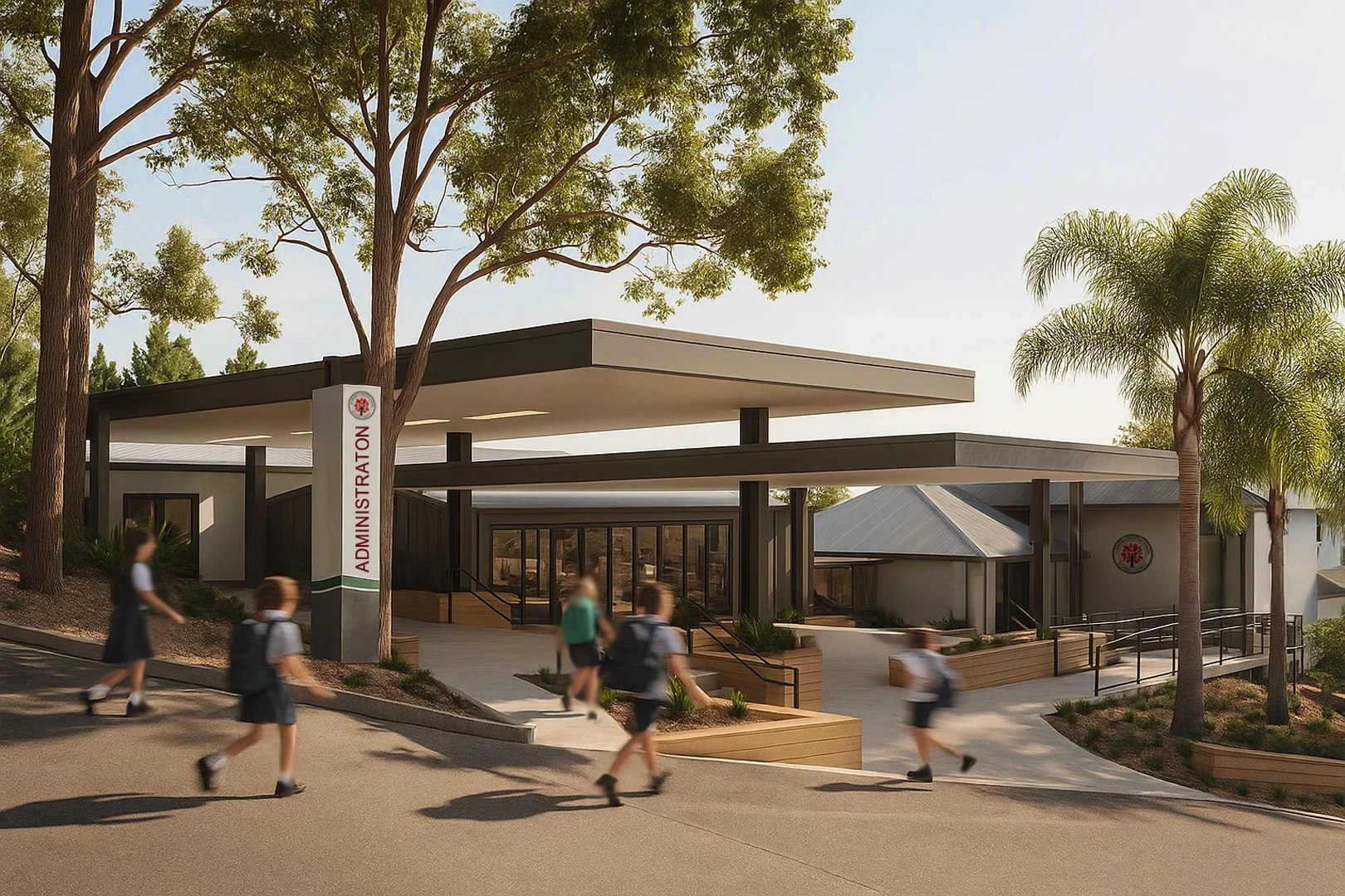 Entrance Canopy – Illawarra Christian School